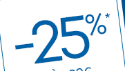 -25% Dès 89€ d'achats avec le code FDP25