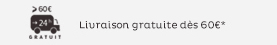 Livraison gratuite dès 60€*